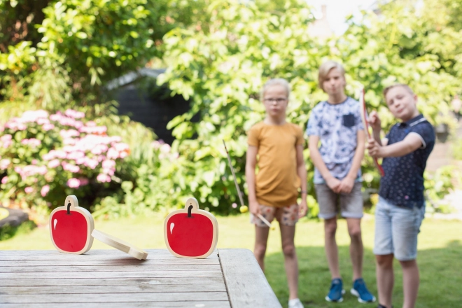 Boog en pijlen - schieten op appels