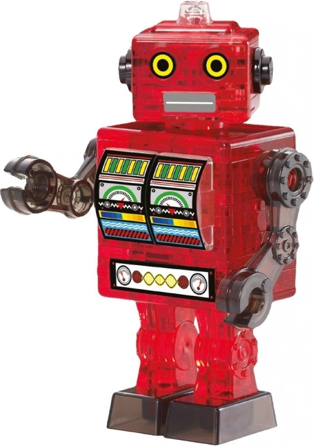 3D kristallen puzzel robot – 39 stukjes