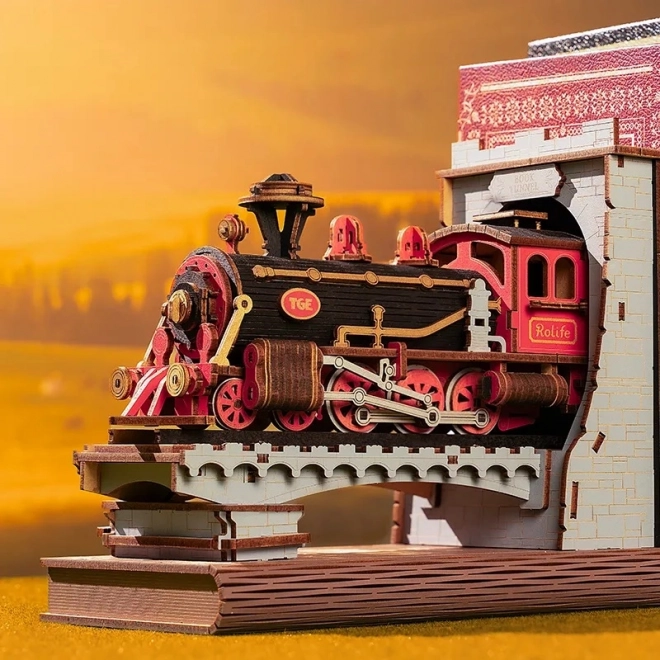 3D Puzzle Bookend Historic Steam Train