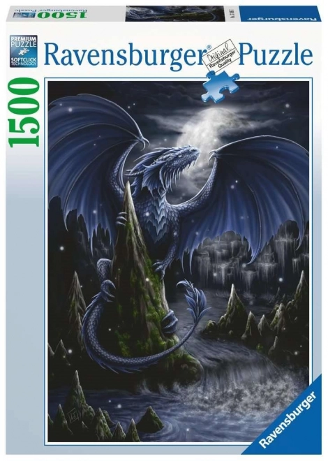 Puzzle 1500 Teile Schwarzer Drache Ravensburger