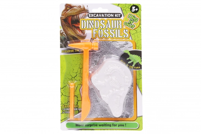 Dino-opgraving 11x7x2,5 cm