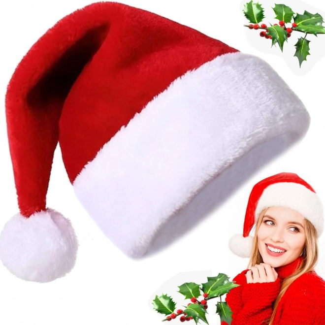 Kerstmuts met pompon