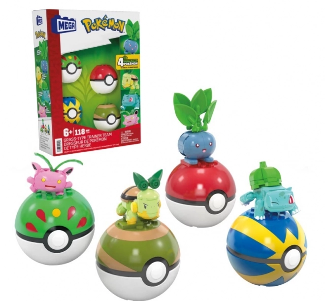 Construct Kit Pokémon Grass Team