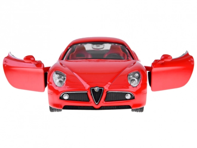Metalen autootje Alfa Romeo 8C Competizione schaal 1:32