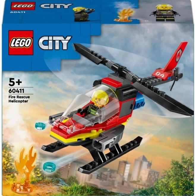 LEGO® City 60411 Brandweerreddingshelikopter