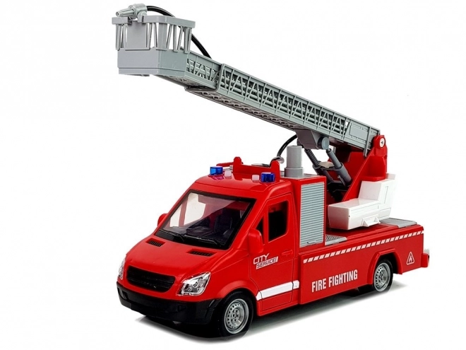 Feuerwehrwagen mit Reibungsantrieb 1:16