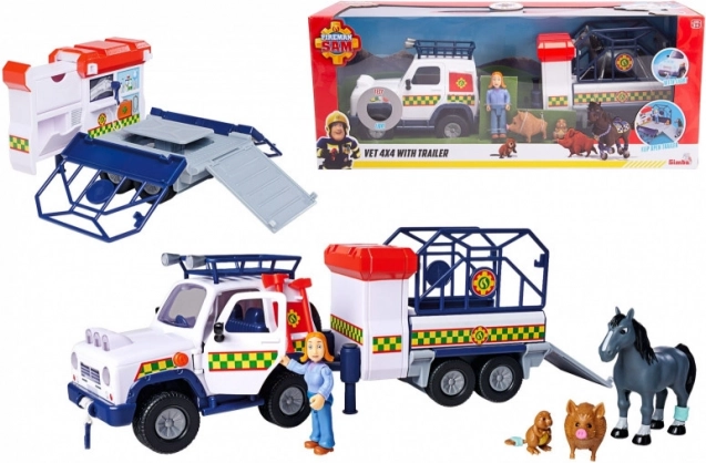 Reddingsvoertuigenset Fireman Sam