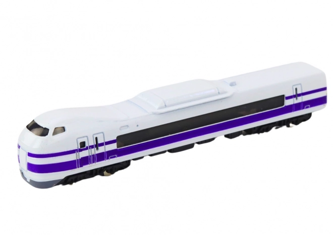 Modelverzamelaar Treinwagon 1:48 metaal wit/paars