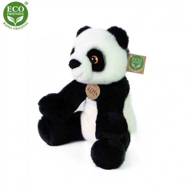Rappa Pluchen Zittende Panda 27 cm ECO-VRIENDELIJK