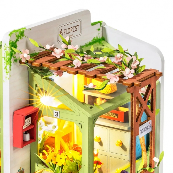 Lentebloemen - Doe-het-zelf Miniatuur Poppenhuis