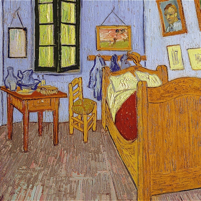 Artistic Puzzle into Frame Bedroom in Arles 500 Pieces