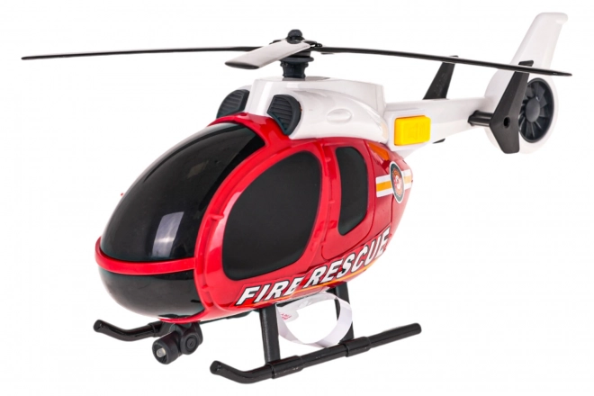 Set helikopter + brandweerauto