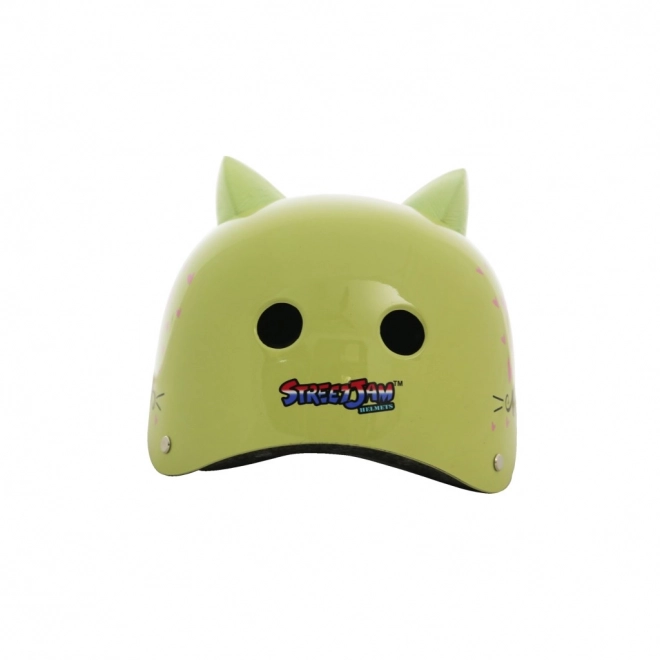 Helm Katje lichtgroen - maat S