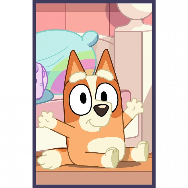 Puzzel 3x50 Familie Bluey