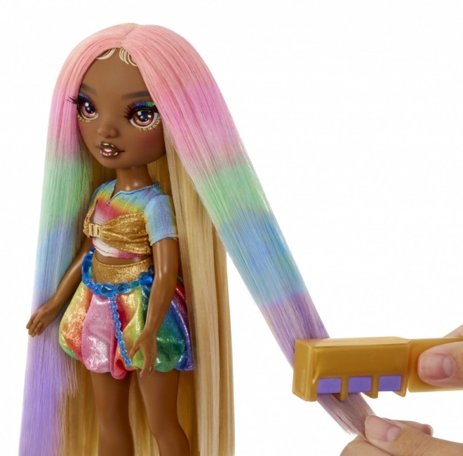 Rainbow High Doll Meline with Hair Chalks