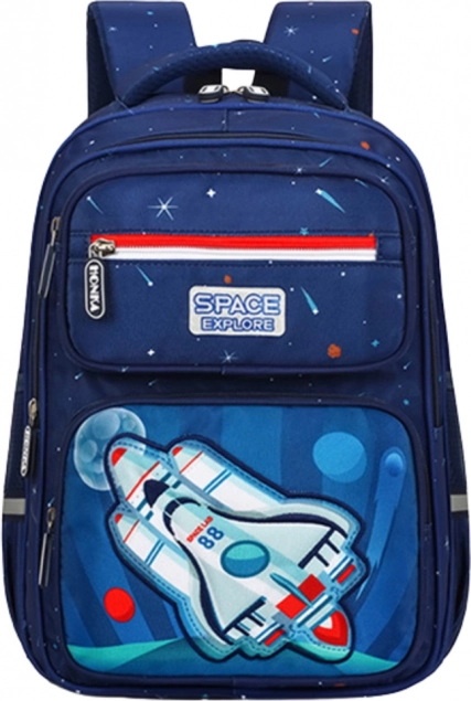 Sac à dos scolaire pour enfants motif spatial 20 L