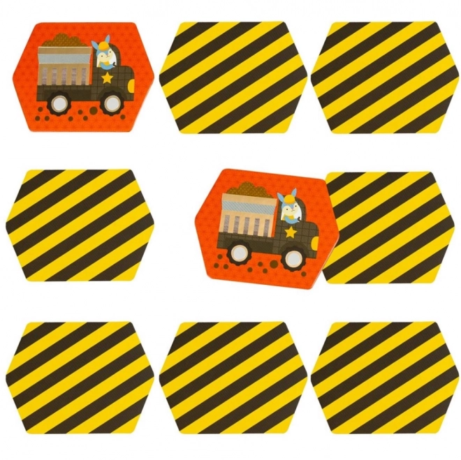 Pexeso Construction Machines for Kids