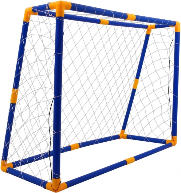 Kinder voetbaldoel met trainingsdoek en accessoires