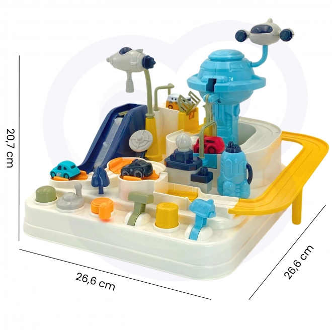 Woopie interactieve racebaan kosmische avonturen