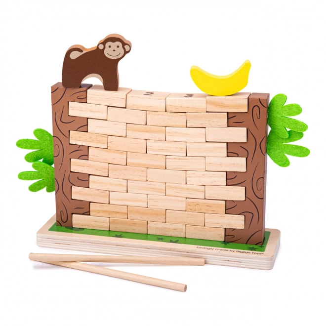 Bigjigs Toys Houten motoriekenspel Jungle avontuur