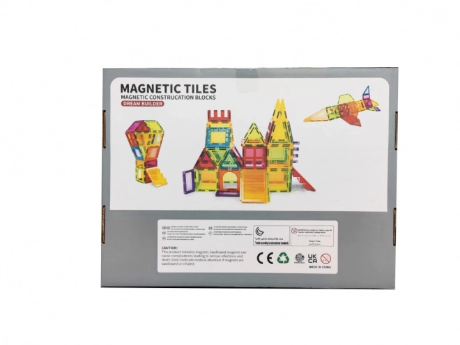 Colorful Magnetic Building Blocks Set