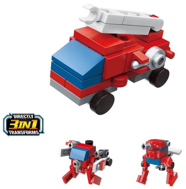 Qman Trans Collector 3v1 2104-5 Brandweerauto met ladder 3v1
