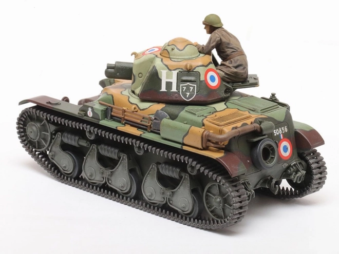 Model van Franse lichte Renault R35 tank