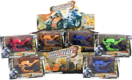 Moto en plastique pour enfants 11 cm
