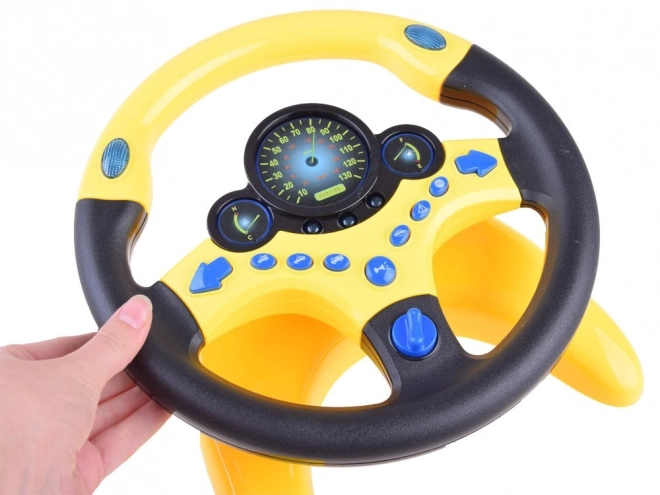 Interactief stuurwiel met functies