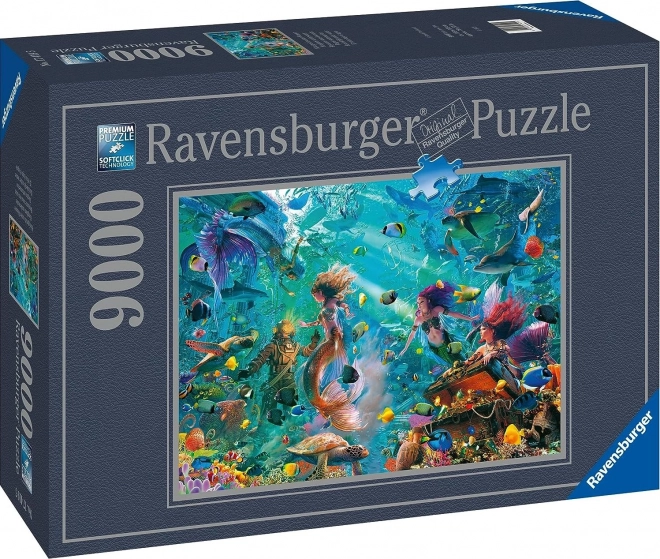 Puzzel 9000 stukjes Magische onderwaterwereld