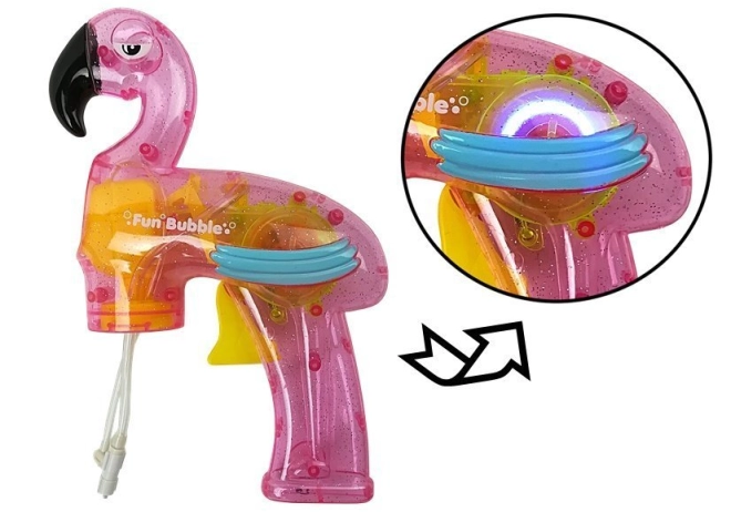 Creatief ontwerp in de vorm van een flamingo