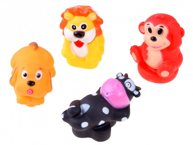 Floating Animals on Puzzle Pieces