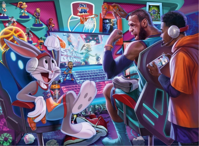 Ravensburger puzzle Space Jam Gamestation 300 pieces Puzzle