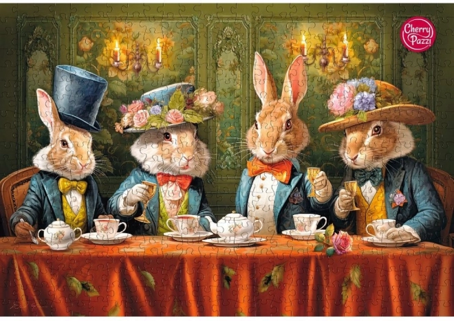 Rabbit Tea Party Puzzle 500 Pieces