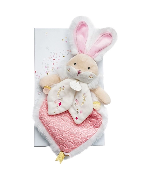 Doudou Gift Set Pink Friend Bunny