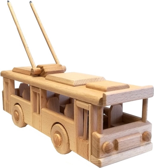 Houten trolleybus Ceeda Cavity