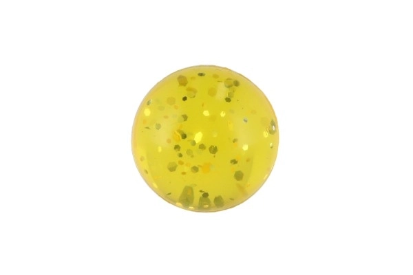 Kleurrijke stuiterbal met glitter
