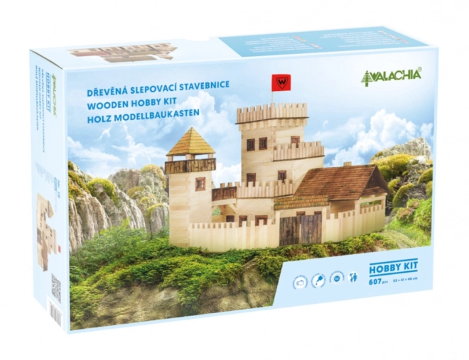 Houten Bouwpakket Walachia Kasteel