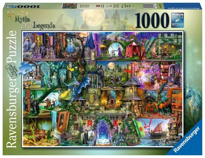 Puzzle Ravensburger Mythes et Légendes 1000 pièces