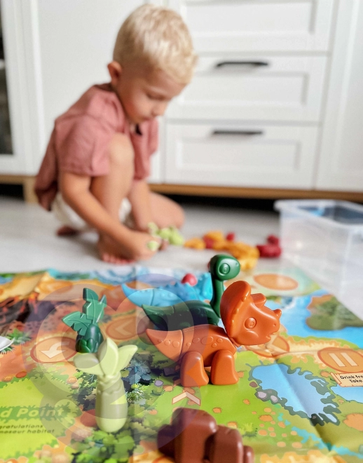 Construction Set Dinosaurs 2-in-1 Board Game