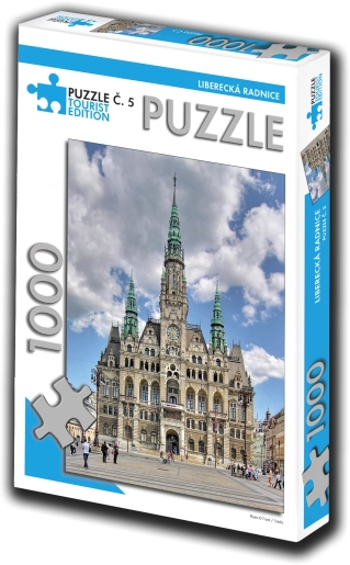 Puzzle Hôtel de ville de Liberec 1000 pièces – édition touristique