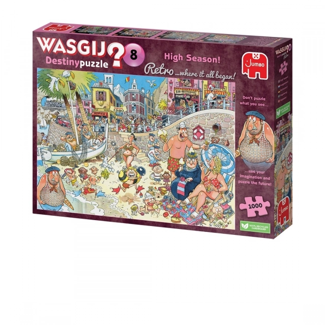 Puzzel 1000 stukjes Wasgij Vakantieseizoen