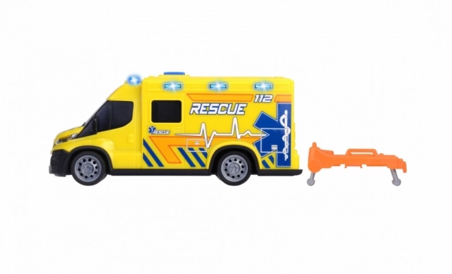 Kinder-Krankenwagen Iveco Daily Ambulance 18 cm