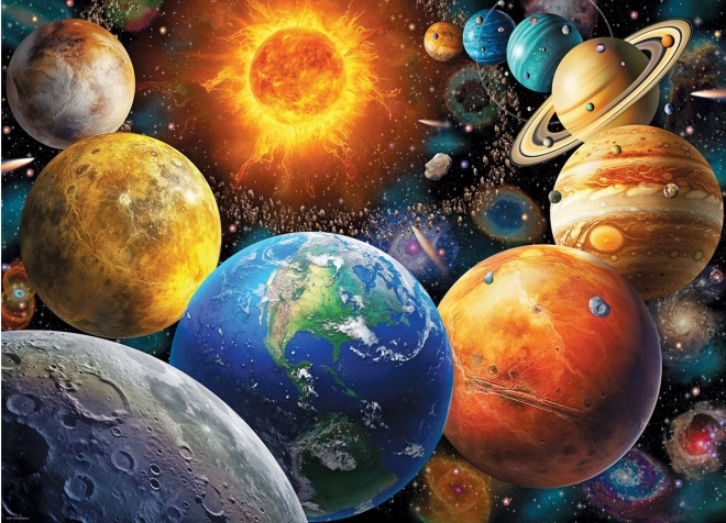 Puzzle Système solaire XL 500 pièces