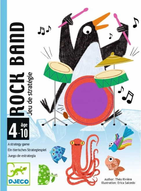 Card Game for Kids Rock Band by DJECO
