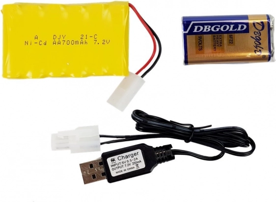 Oplaadbare accu en USB-opladen