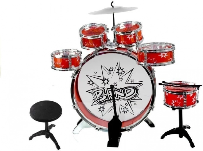 Compleet drumstel voor jonge drummers
