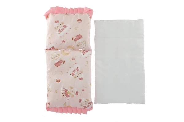 Doll Bedding Set with Pillow and Mat
