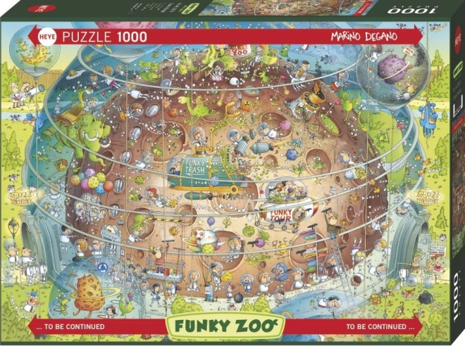 Puzzle ZOO Folle : Pavillon cosmique