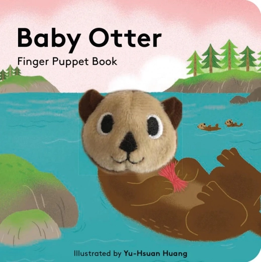 Chronicle Books Livre marionnette Le petit bébé loutre